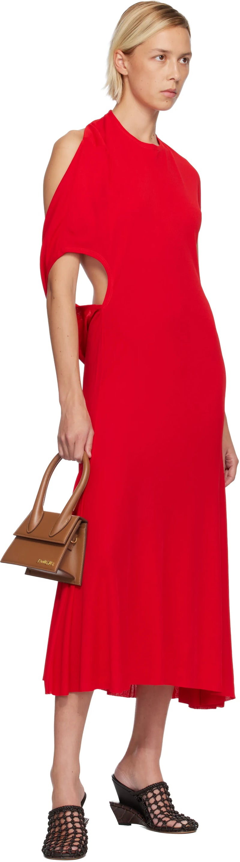 Jacquemus Le Chiquito Mini Leather Brown Bag