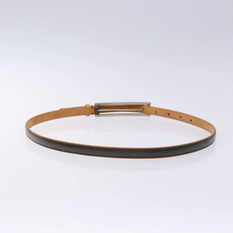 Louis Vuitton Belt Patent Black Leather Accessory