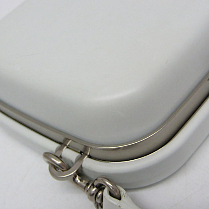 Balenciaga Logo Lunch Box Plastic White Bag