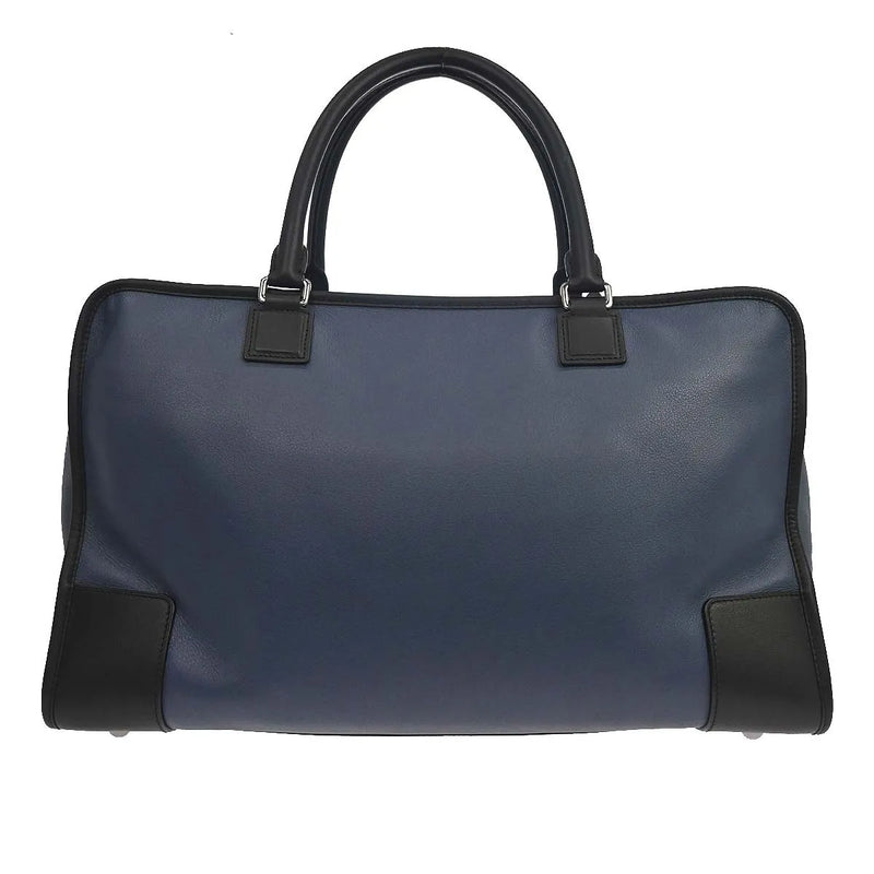 Loewe Amazona Nm Leather Navy Bag