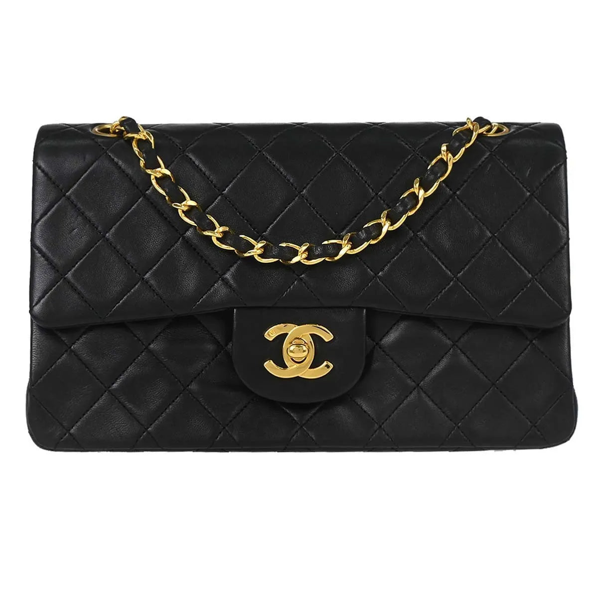 Chanel Timeless - Classic Double Flap Leather Black Bag