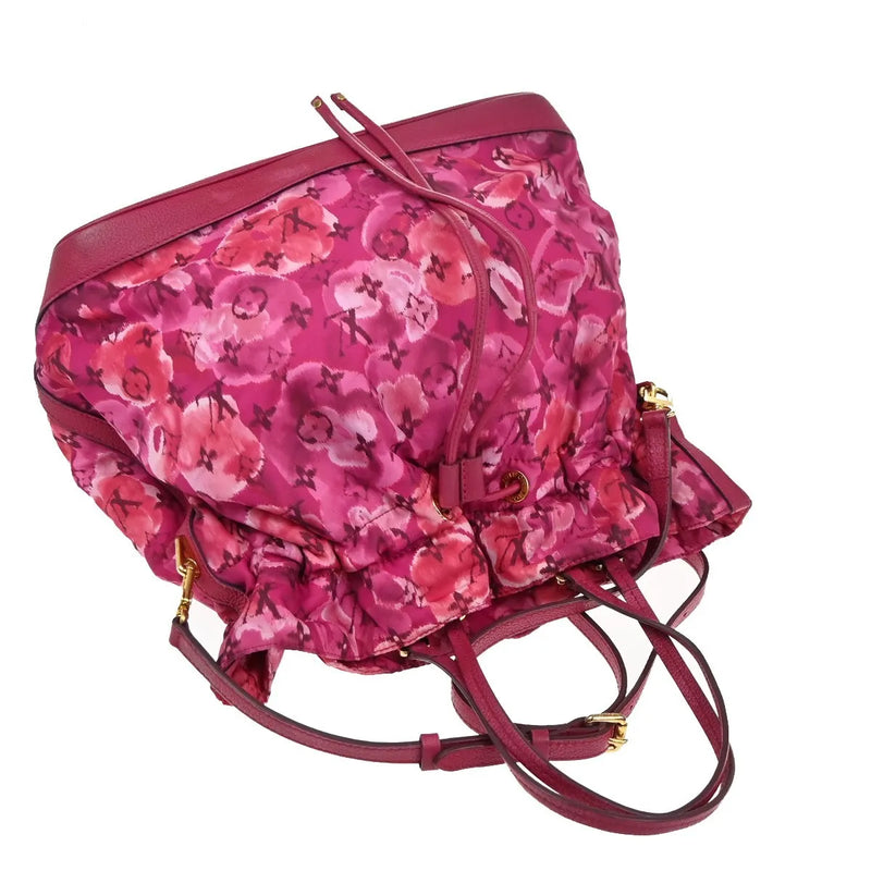 Louis Vuitton Noefull Ikat Nylon Pink Bag