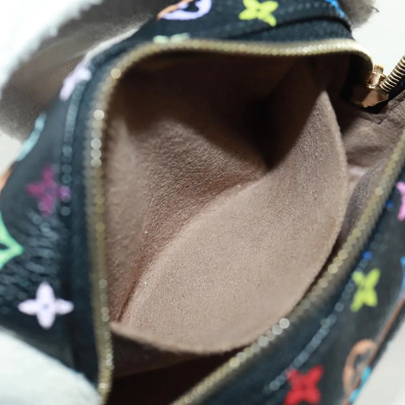 Louis Vuitton Wapity Trousse Monogram Multicolor Black Canvas Bag