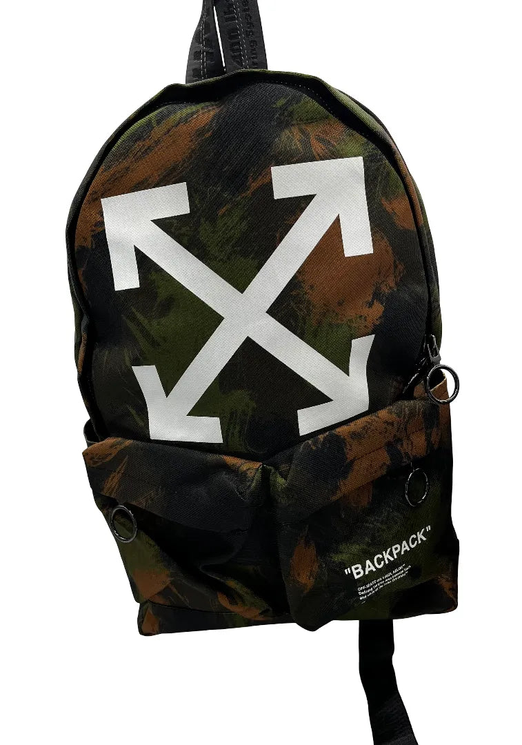 Off White Easy Printed Nylon Canvas Bag