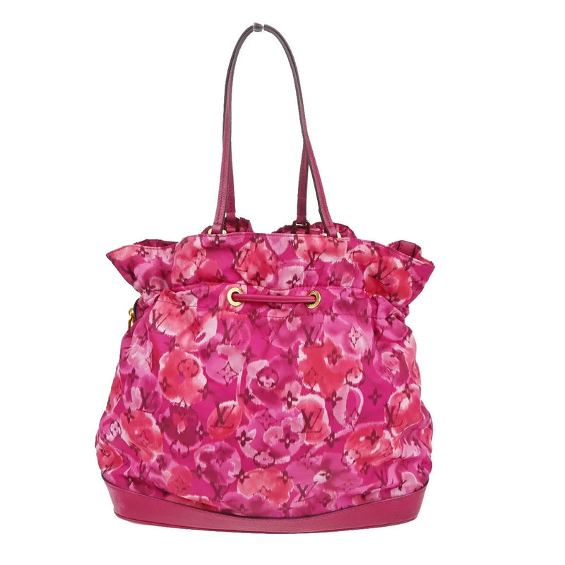 Louis Vuitton Noefull Ikat Nylon Pink Bag