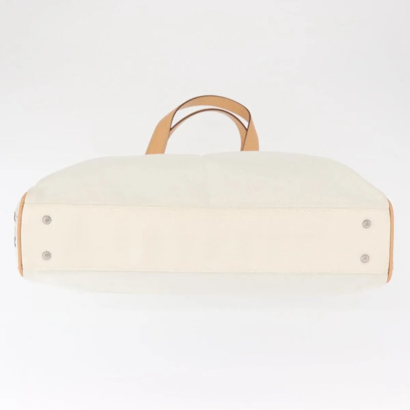 Burberry Black Label Canvas White Bag