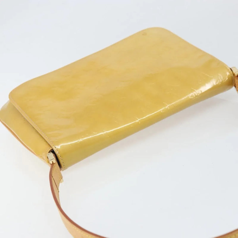 Louis Vuitton Thompson Street Monogram Vernis Beige Patent_leather Bag