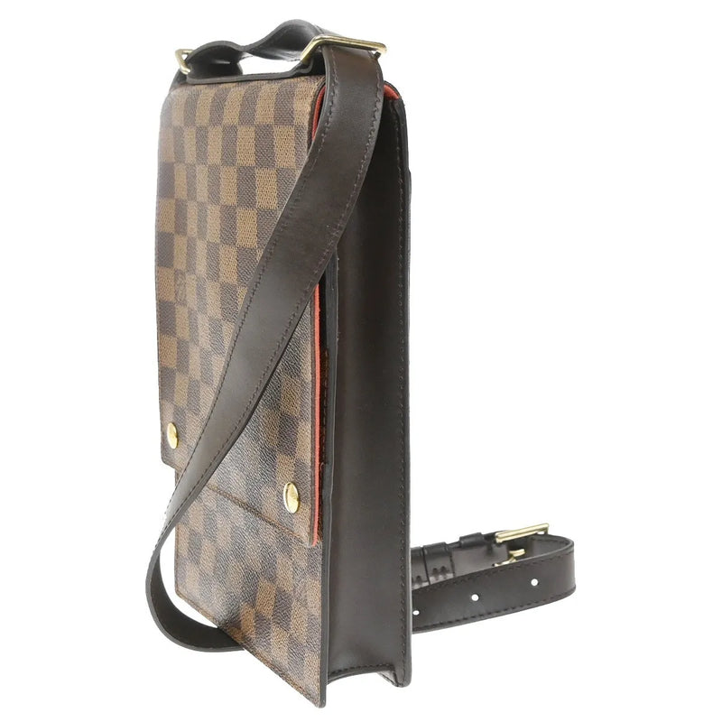 Louis Vuitton Portobello Messenger Damier Brown Canvas Bag