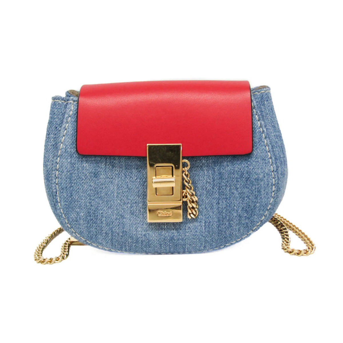 Chloe Drew Leather Multicolour Bag