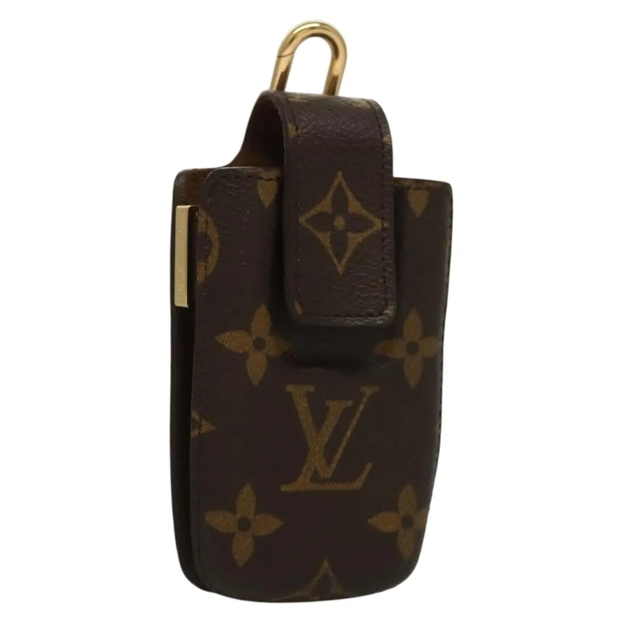 Louis Vuitton Etui Phone Case Monogram Canvas Brown Bag