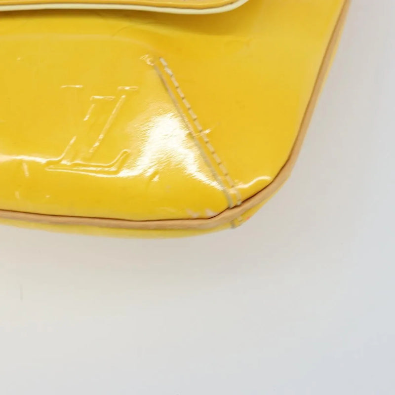 Louis Vuitton Thompson Street Monogram Vernis Yellow Patent_leather Bag