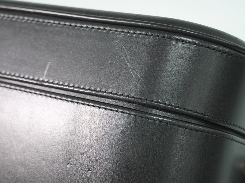 Louis Vuitton Valisette Monogram Glace Leather Black Patent_leather Bag