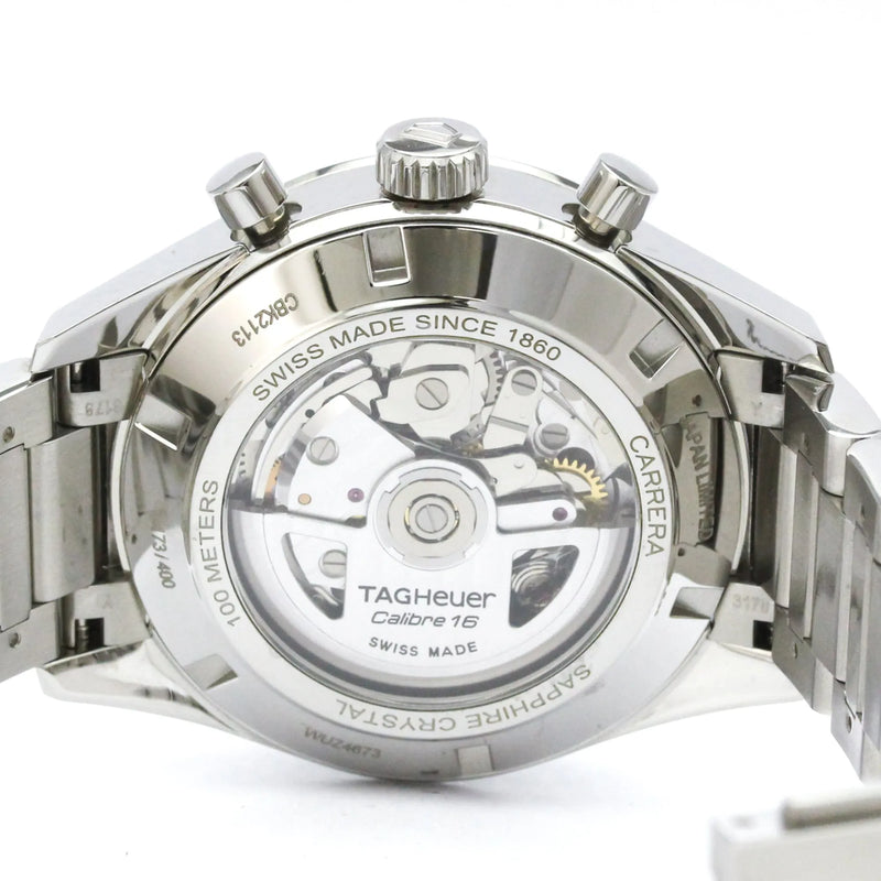 Tag Heuer Carrera Calibre 16 Chronograph Automatic Stainless Steel Watch