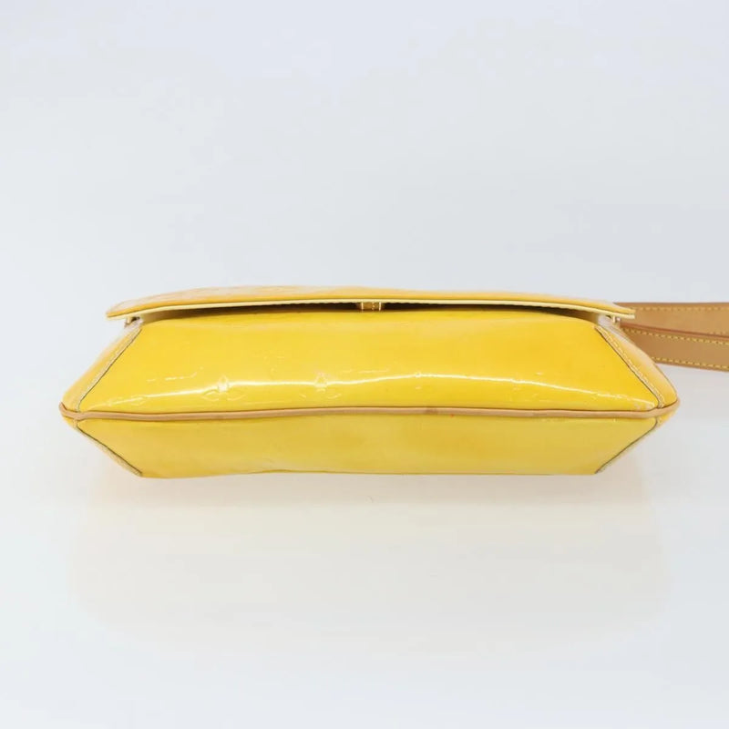 Louis Vuitton Thompson Street Monogram Vernis Yellow Patent_leather Bag