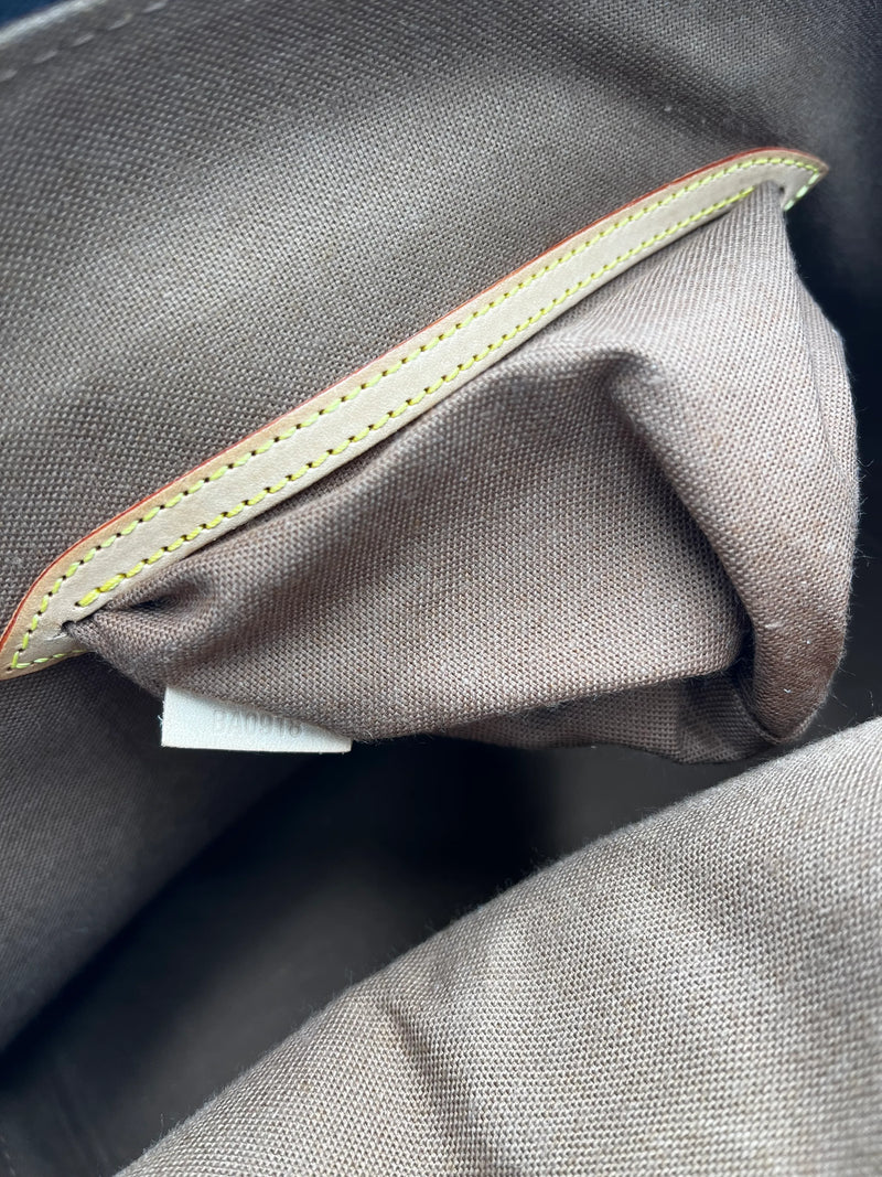 Louis Vuitton Vintage Alma Monogram Canvas Brown Bag