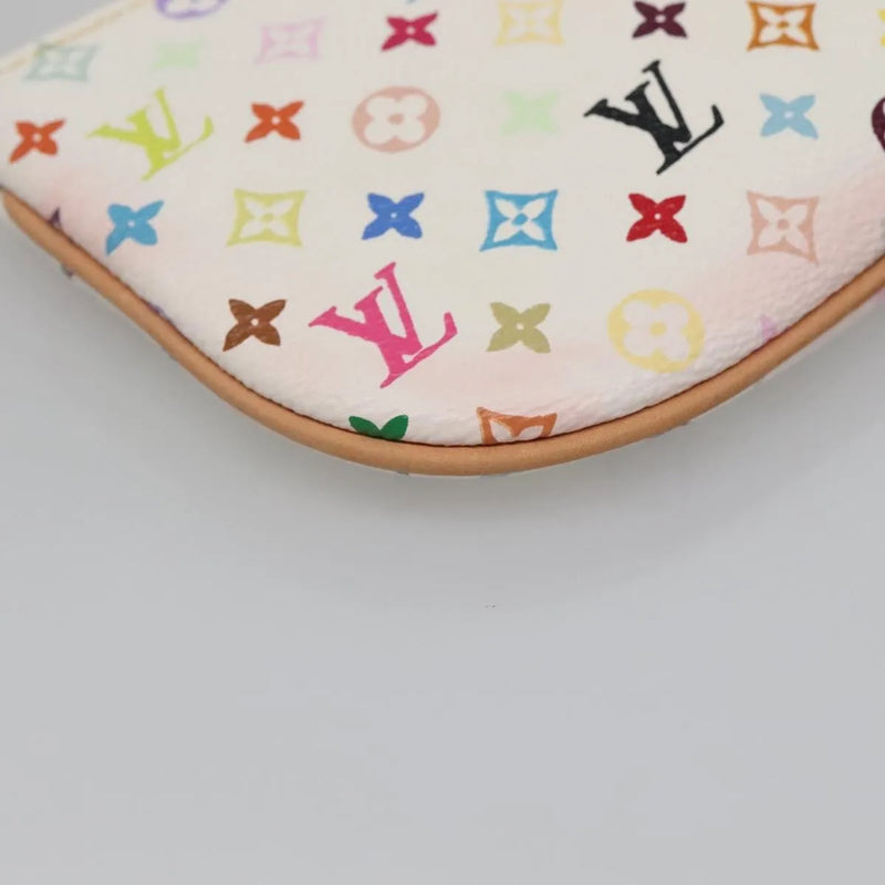 Louis Vuitton Pochette Gm Monogram Multicolor Multicolour Canvas Bag