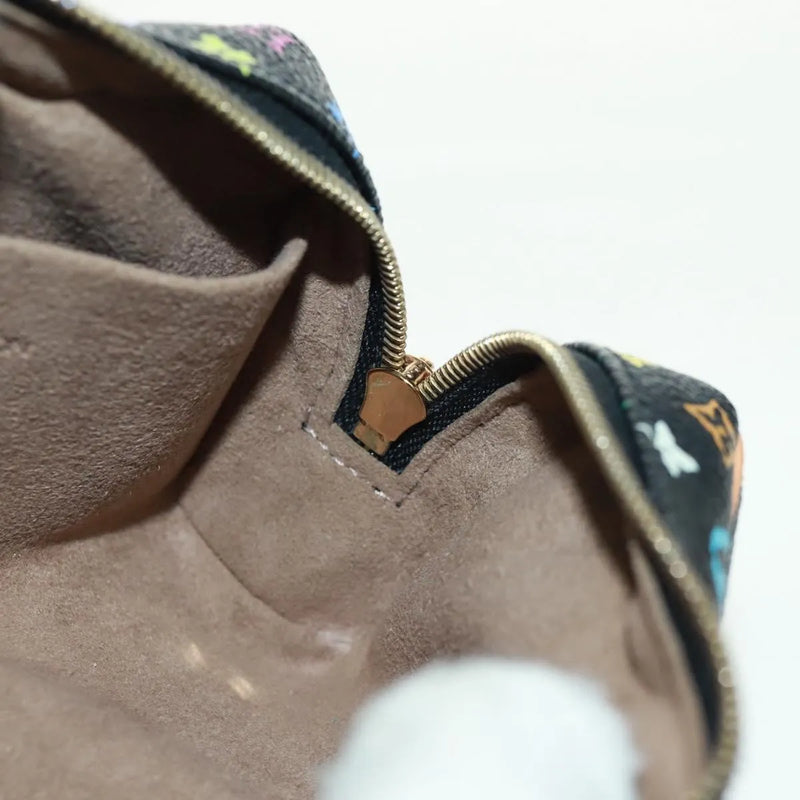 Louis Vuitton Wapity Trousse Monogram Multicolor Black Canvas Bag