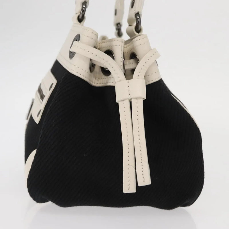 Burberry Vintage Canvas Black Bag