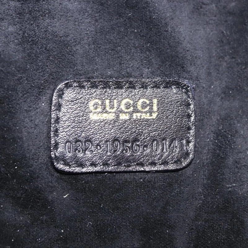 Gucci Horsebit Vanity Leather Black Accessory
