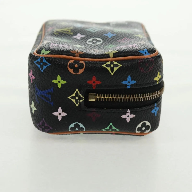 Louis Vuitton Wapity Trousse Monogram Multicolor Black Canvas Bag