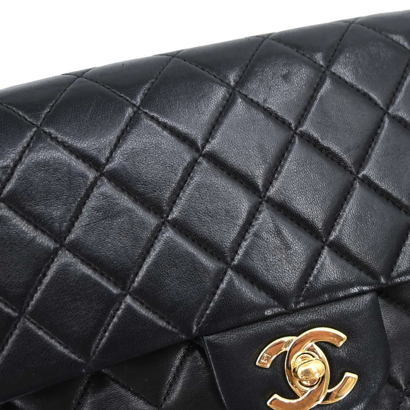 Chanel Timeless - Classic Double Flap Leather Black Bag