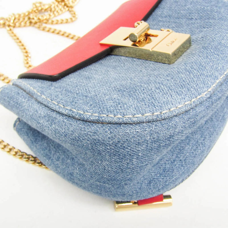 Chloe Drew Leather Multicolour Bag