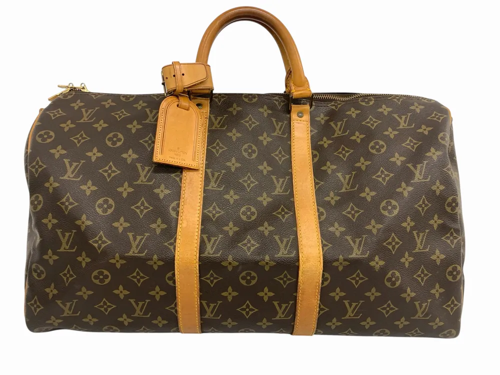 Louis Vuitton Keepall Monogram Brown Canvas Bag