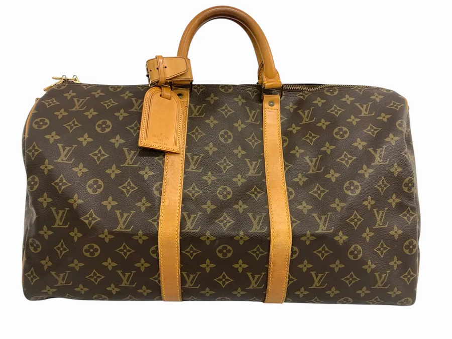 Louis Vuitton Keepall Monogram Brown Canvas Bag