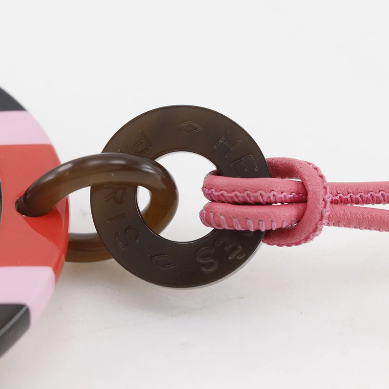 Hermes Necklace Buffalo Horn And Pink Jewelry