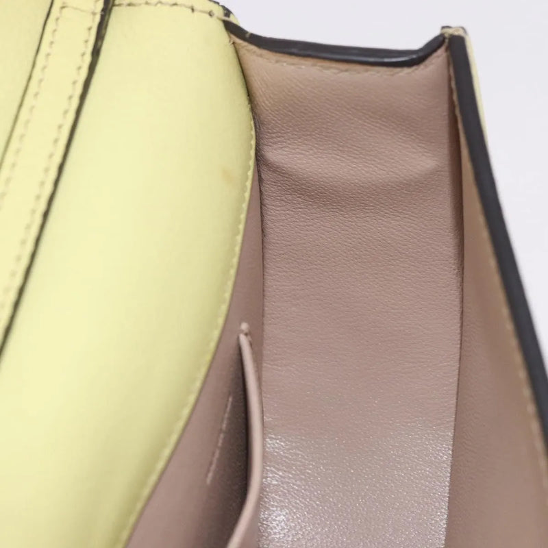 Chloe Nile Leather Yellow Bag