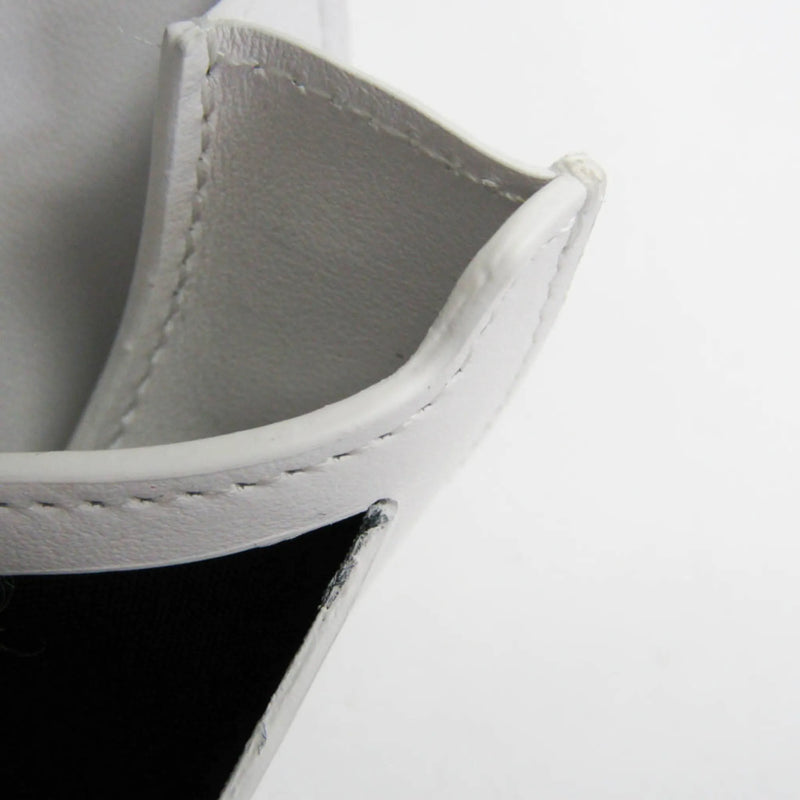 Burberry Olympia Flap Leather White Bag