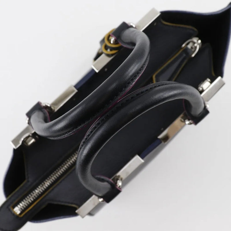 Fendi Petite 3jours Leather Black Bag
