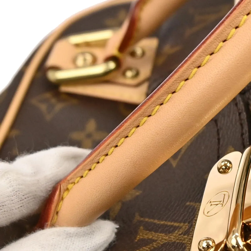Louis Vuitton Manhattan Monogram Canvas Brown Bag