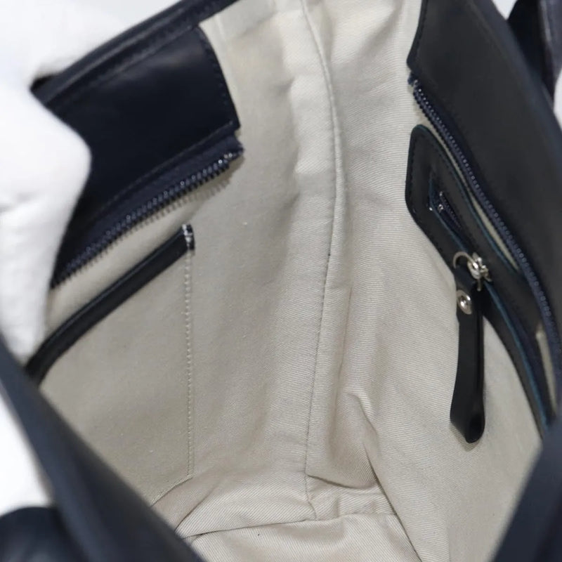 Burberry Blue Label Canvas White Bag
