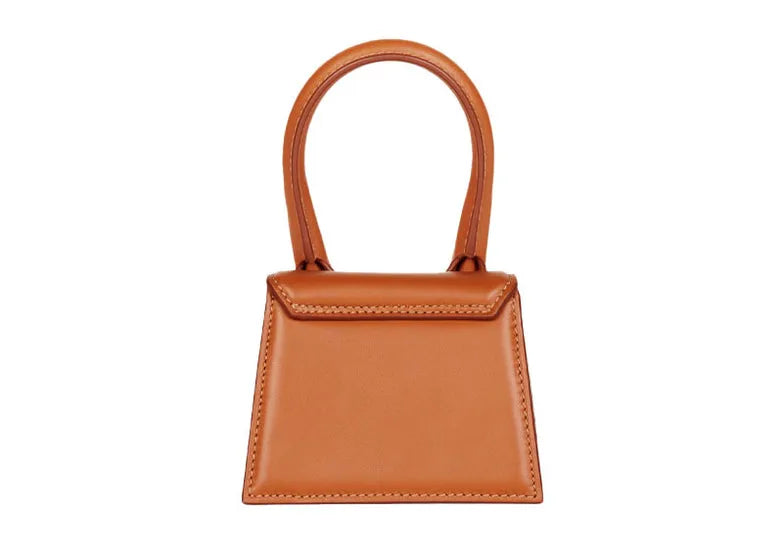 Jacquemus Le Chiquito Mini Leather Brown Calfskin Bag