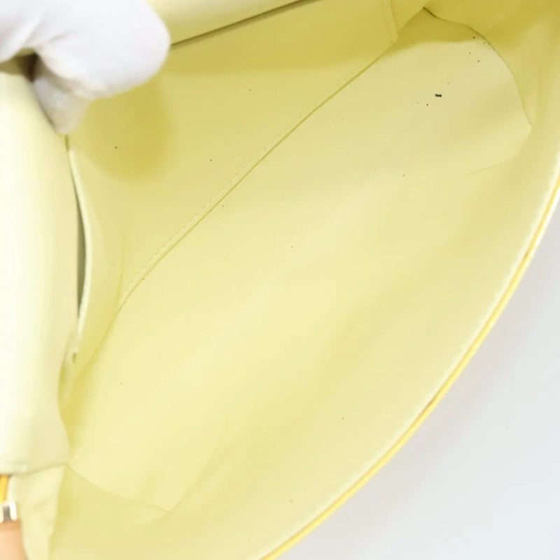 Louis Vuitton Thompson Street Monogram Vernis Yellow Patent_leather Bag