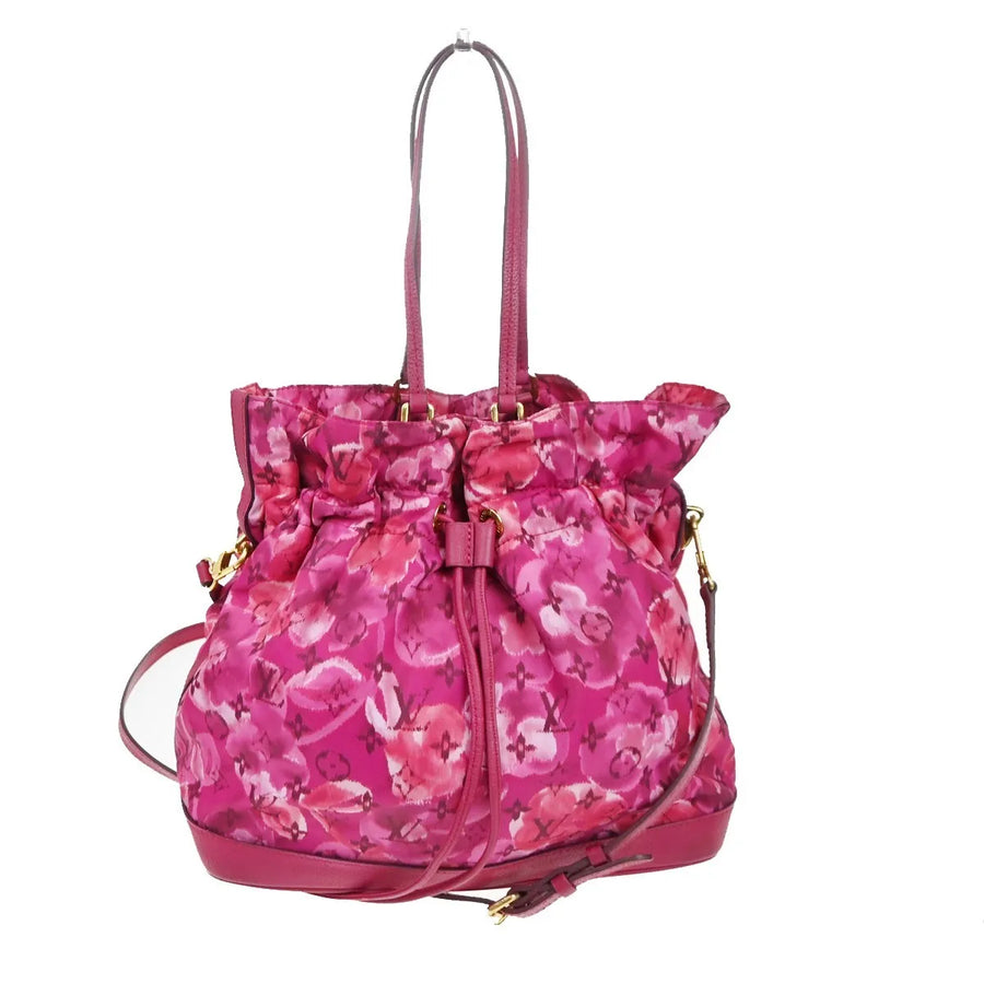 Louis Vuitton Noefull Ikat Nylon Pink Bag