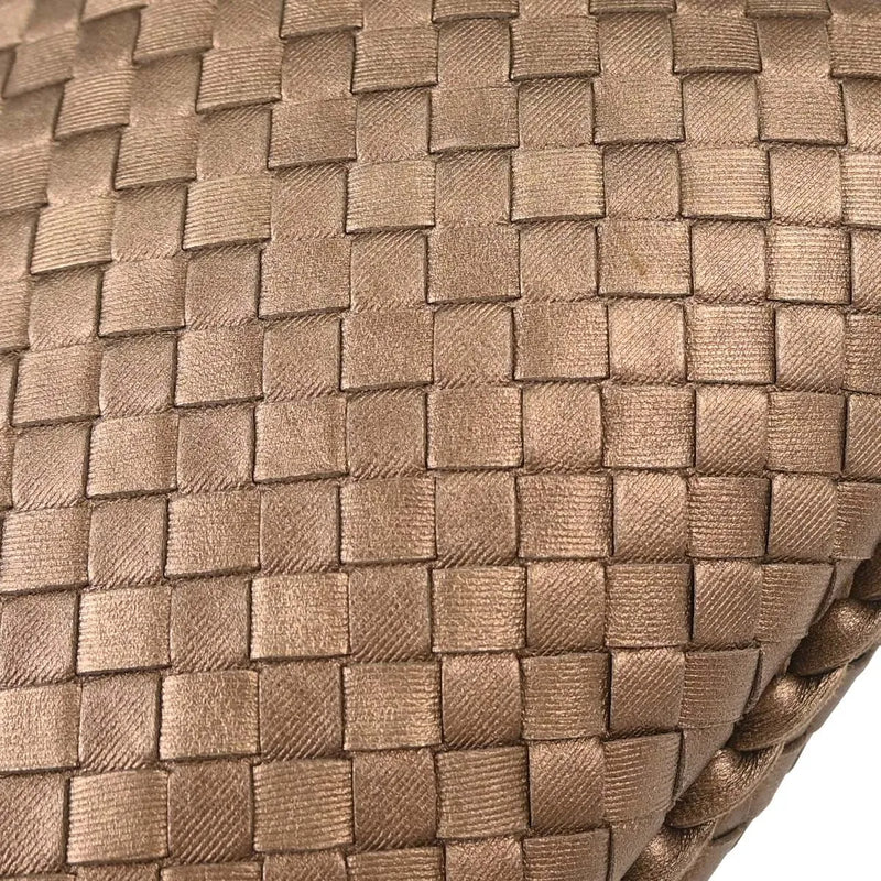 Bottega Veneta Intrecciato Leather Metallic Bag