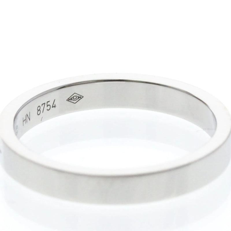 Cartier C De Wedding Band Platinum Silver Jewelry