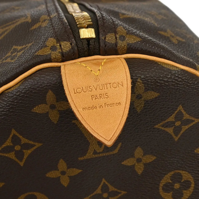 Louis Vuitton Keepall Monogram Canvas Brown Bag