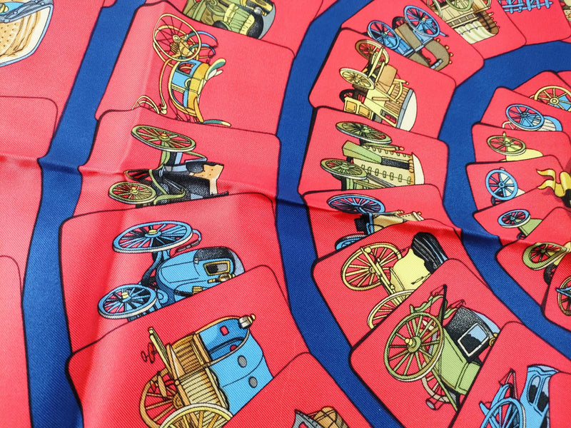 Hermes Carré 90 Silk Multicolor Multicolour Accessory