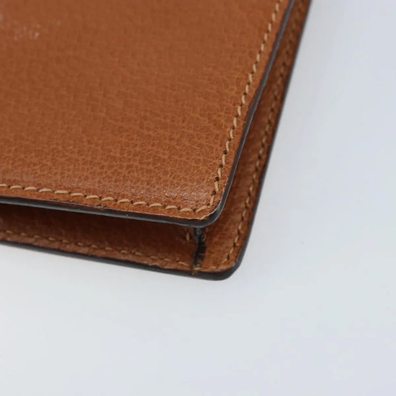 Gucci Vintage Clutch Leather Brown Bag