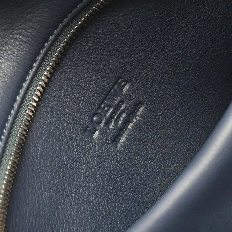 Loewe Amazona Nm Leather Navy Bag