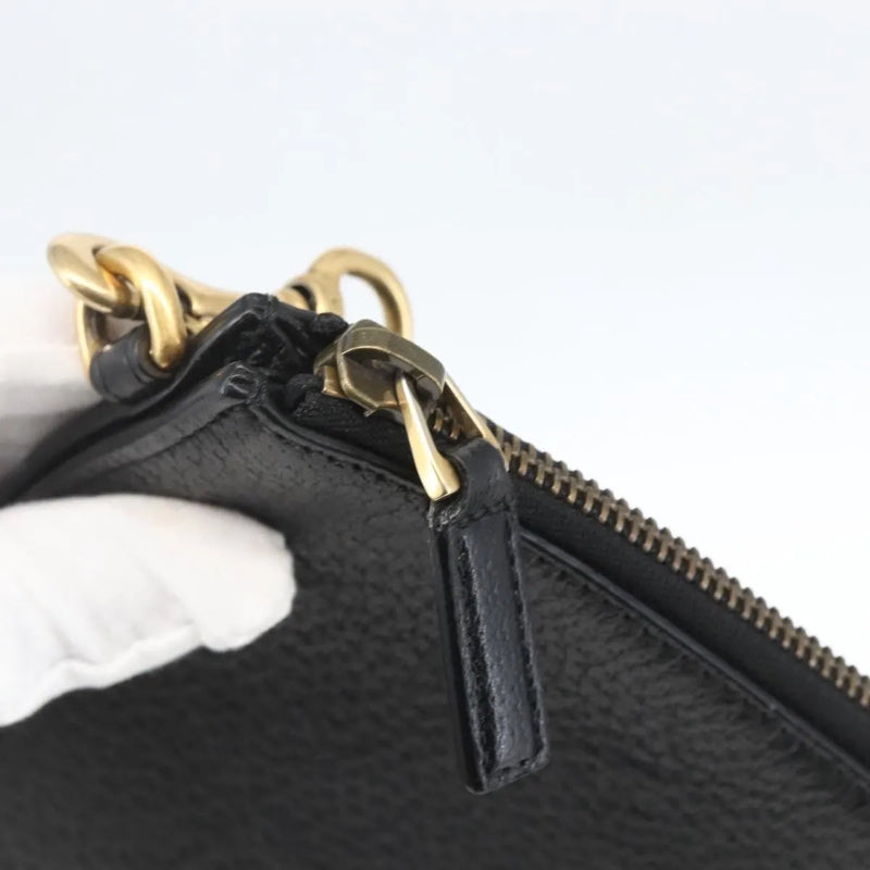 Gucci Gg Marmont Leather Black Bag