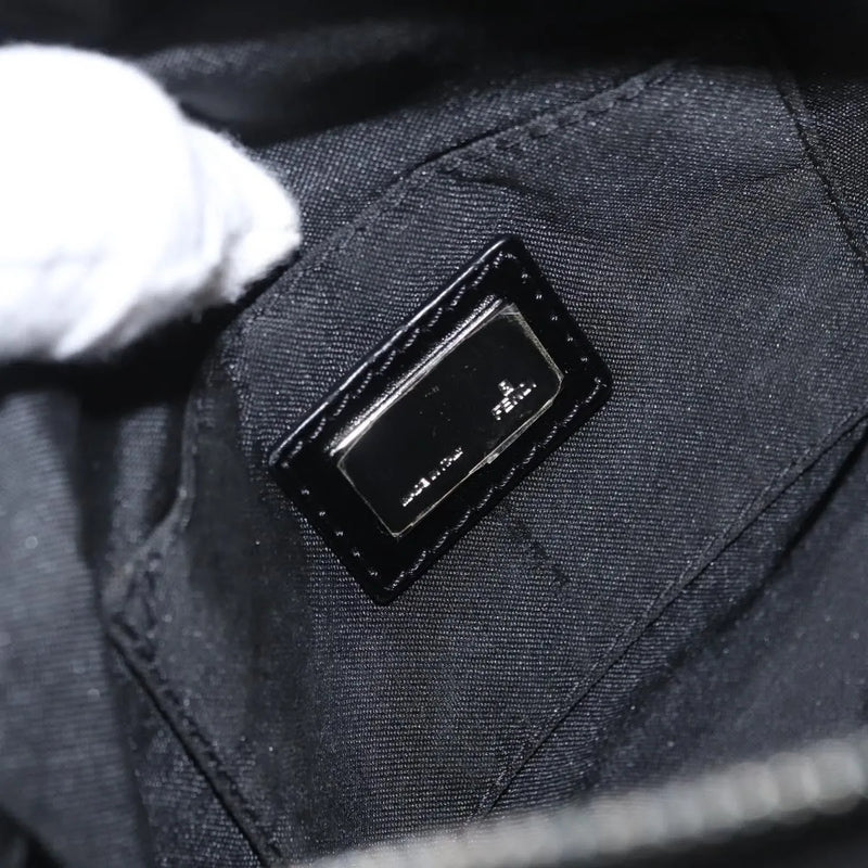 Fendi Vintage Canvas Black Bag