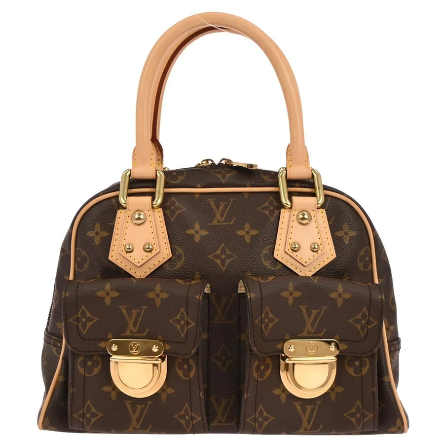 Louis Vuitton Manhattan Monogram Canvas Brown Bag