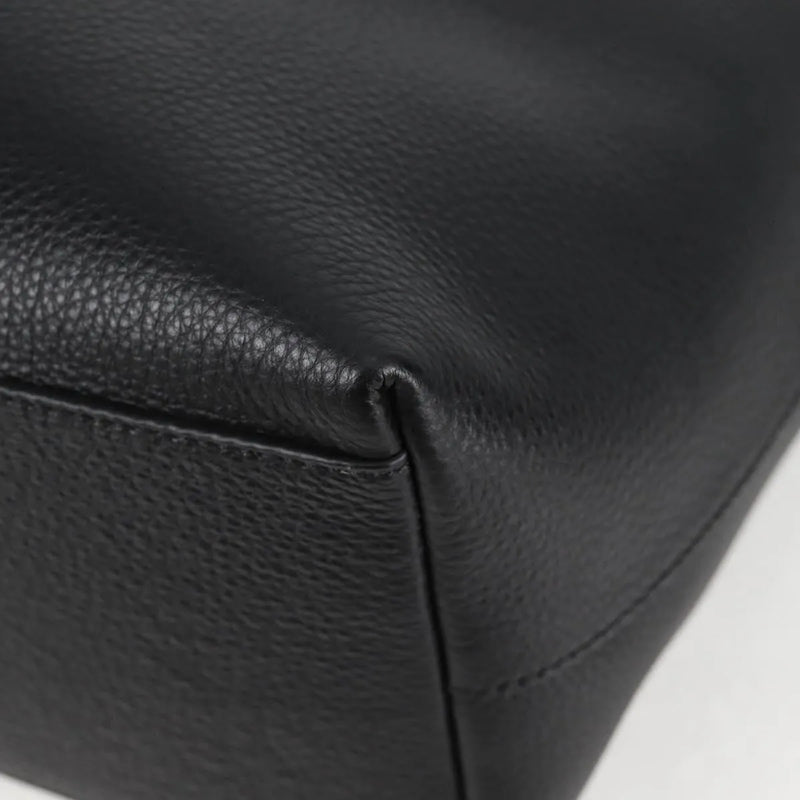Versace Medusa Tote Leather Black Bag