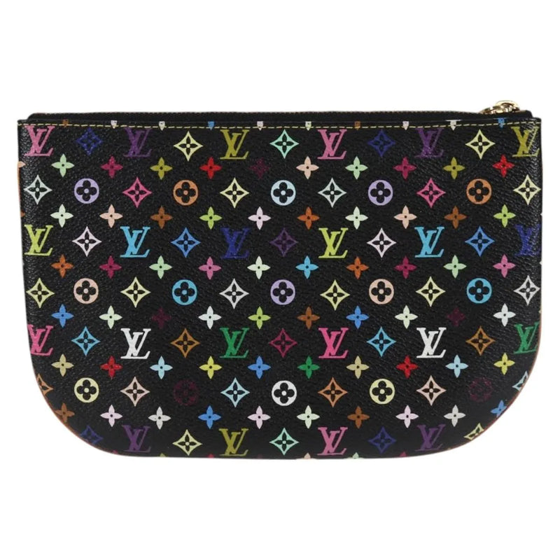 Louis Vuitton Pochette Gm Monogram Multicolor Multicolour Canvas Bag