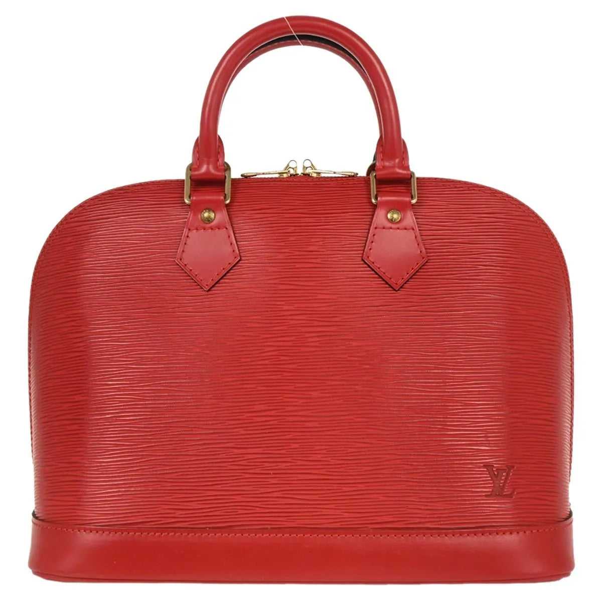 Louis Vuitton Alma Epi Leather Red Bag