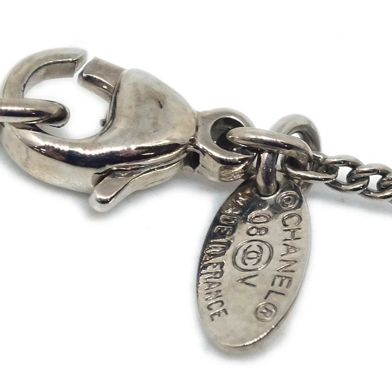 Chanel Cc Logo Pendant Metal Silver Silver_plated Jewelry